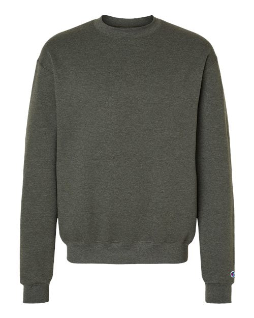 Champion S600 - Unisex Powerblend® Crewneck Sweatshirt in Dark Green Heather