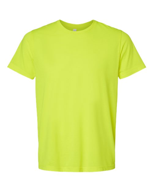 BELLA + CANVAS 3001CVC - CVC Jersey Tee in Neon Yellow