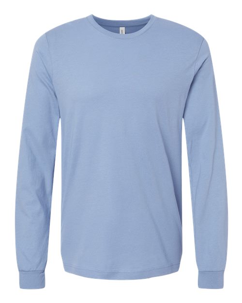 BELLA + CANVAS 3501 - Unisex Jersey Long Sleeve Tee in Lavender Blue