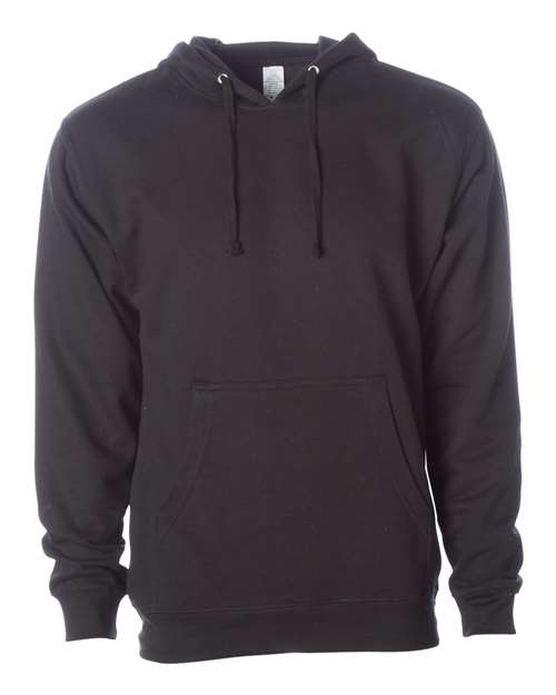 Independent Trading Co. SS4500 - Unisex Midweight Hooded Sweatshirt in Black