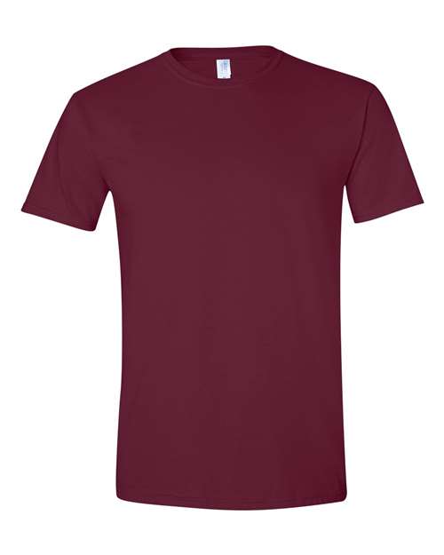 Gildan 64000 - Unisex Softstyle® T-Shirt in Maroon