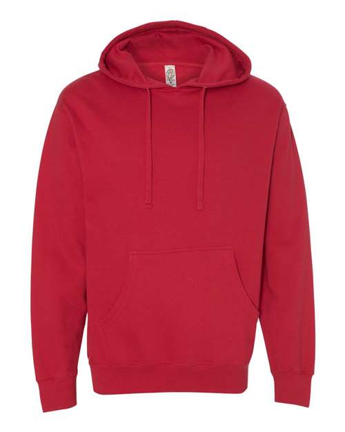 Independent Trading Co. SS4500 - Unisex Midweight Hooded Sweatshirt in Red