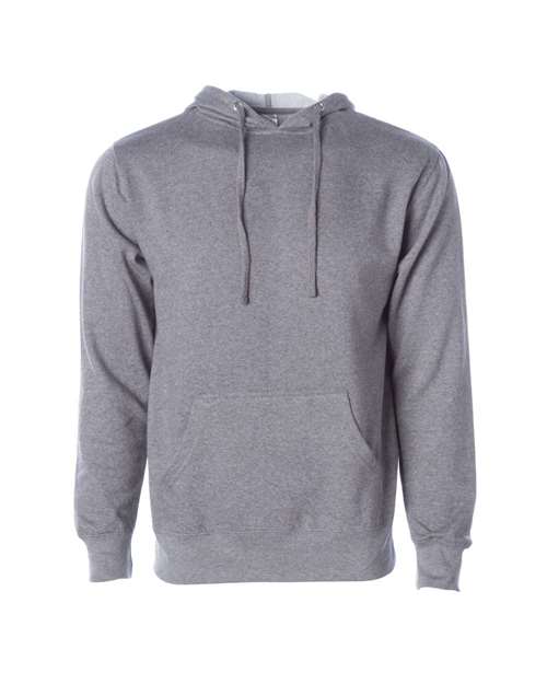 Independent Trading Co. SS4500 - Unisex Midweight Hooded Sweatshirt in Gunmetal Heather
