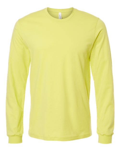 BELLA + CANVAS 3501 - Unisex Jersey Long Sleeve Tee in Strobe