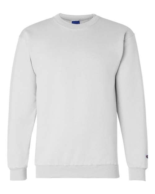 Champion S600 - Unisex Powerblend® Crewneck Sweatshirt in White