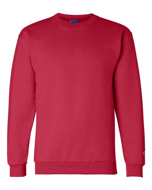 Champion S600 - Unisex Powerblend® Crewneck Sweatshirt in Scarlet