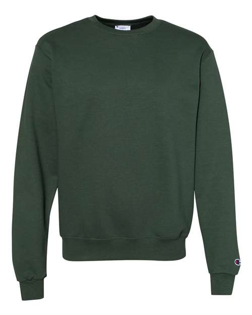 Champion S600 - Unisex Powerblend® Crewneck Sweatshirt in Dark Green