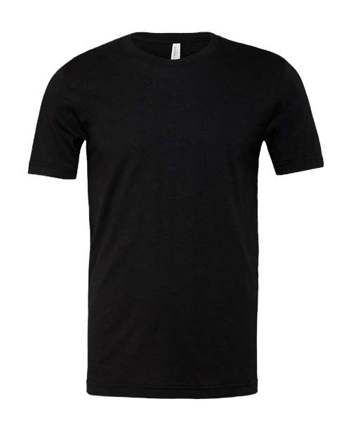 BELLA + CANVAS 3001CVC - CVC Jersey Tee in Black Heather