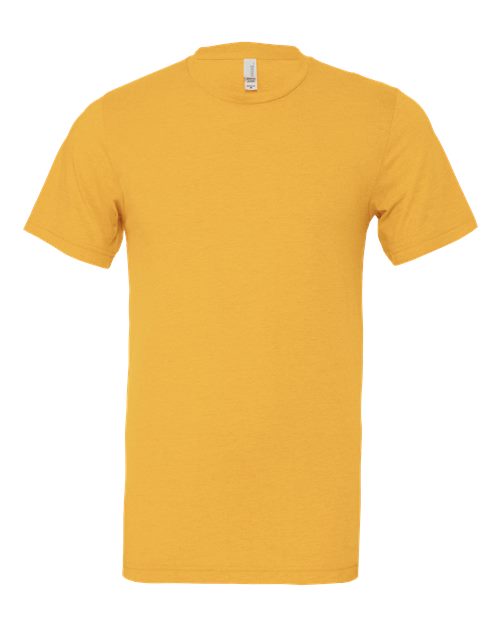 BELLA + CANVAS 3001CVC - CVC Jersey Tee in Heather Yellow Gold