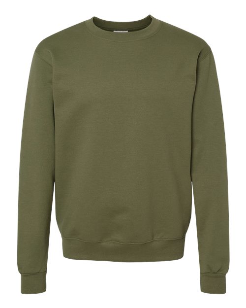 Champion S600 - Unisex Powerblend® Crewneck Sweatshirt in Fresh Olive