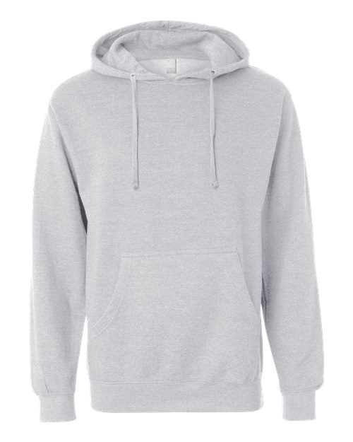 Independent Trading Co. SS4500 - Unisex Midweight Hooded Sweatshirt in Grey Heather