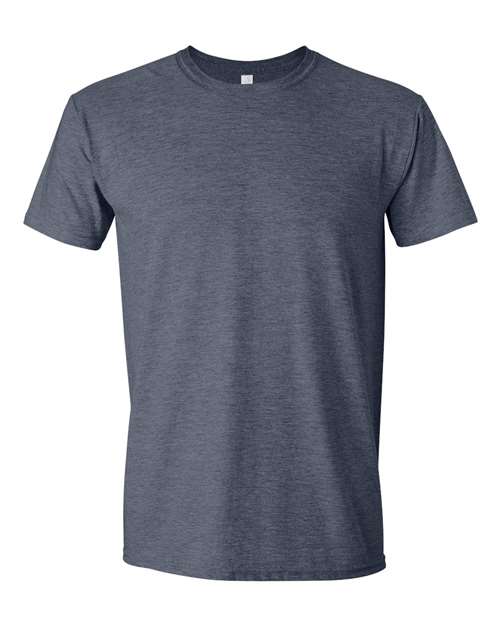 Gildan 64000 - Unisex Softstyle® T-Shirt in Heather Navy