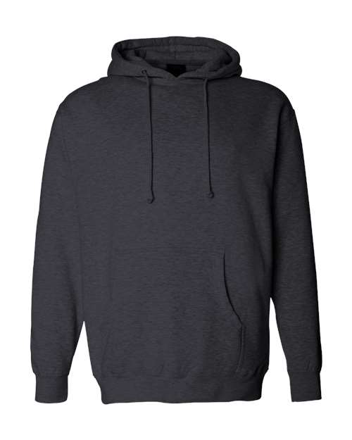 Independent Trading Co. IND4000 - Unisex Heavyweight Hooded Sweatshirt in Charcoal Heather