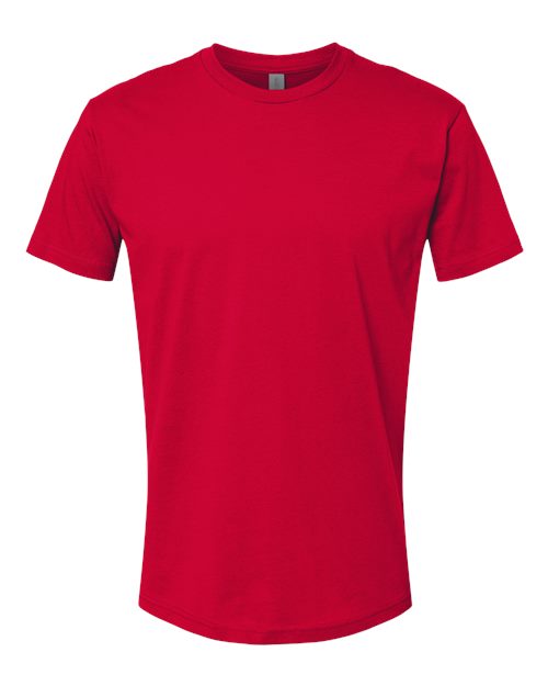 Next Level 3600 - Cotton T-Shirt in Red