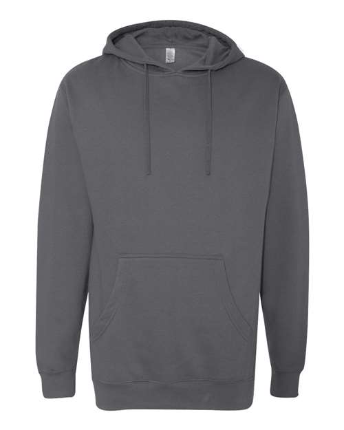 Independent Trading Co. SS4500 - Unisex Midweight Hooded Sweatshirt in Charcoal