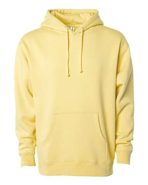 Independent Trading Co. IND4000 - Unisex Heavyweight Hooded Sweatshirt in Light Yellow